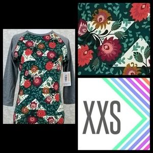 LulaRoe Randy Raglan Shirt